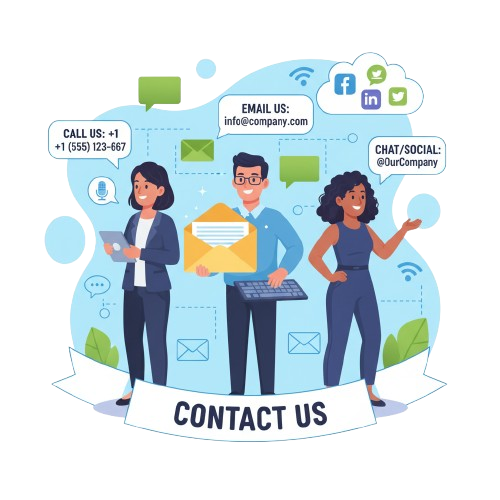 Happy student holding books